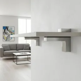 Držač police QUADRO / Nehrđajući čelik