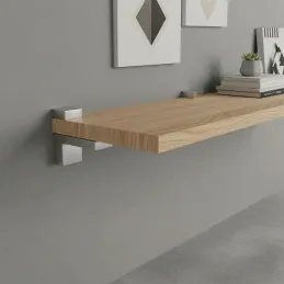 Držač police QUADRO / Nehrđajući čelik