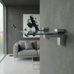 Nosač police QUADRO / Aluminij