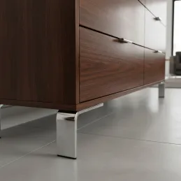 Noga za namještaj SORTE / Sjajni krom