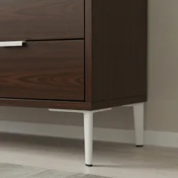 Namještajna nožica GOLEM / Bijela mat