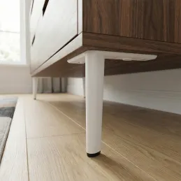 Namještajna nožica GOLEM / Bijela mat