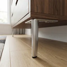 Namještajna nožica GOLEM / Nikl satén