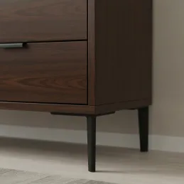 Nogica za namještaj GOLEM / Crna mat