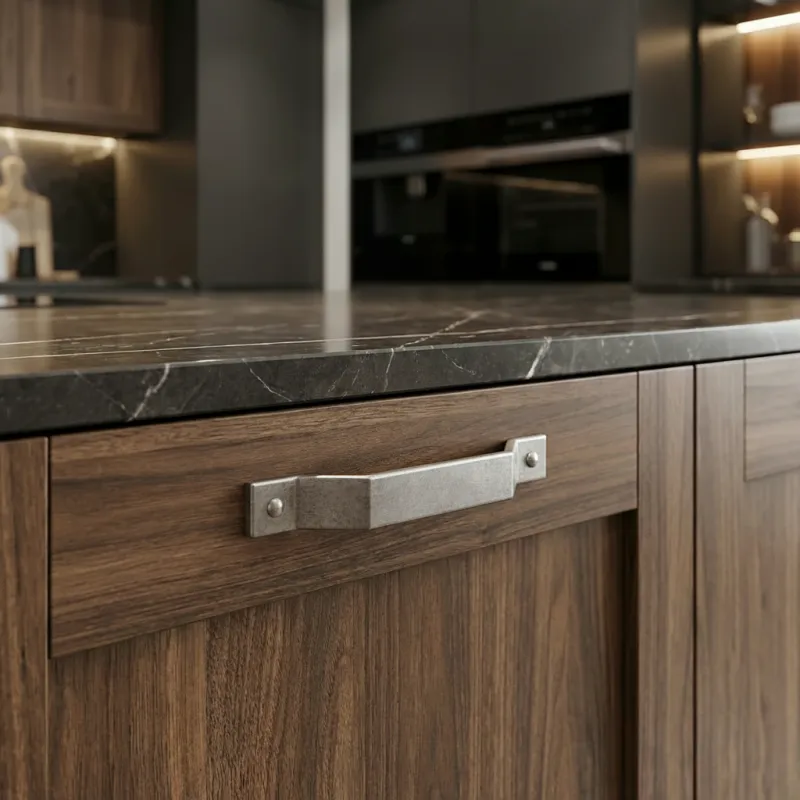 Ručka LUCAS / Starosrebrna