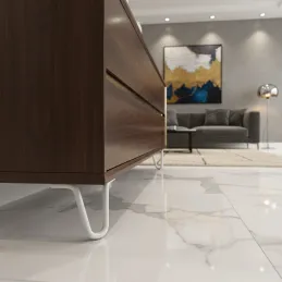 Noga za namještaj WIRE / Bijela mat