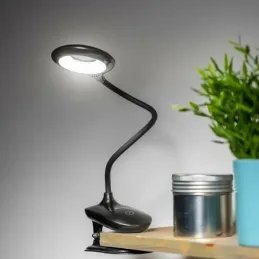 Stolna LED lampa s pričvršćivanjem za stol 4W ALBO / Crna