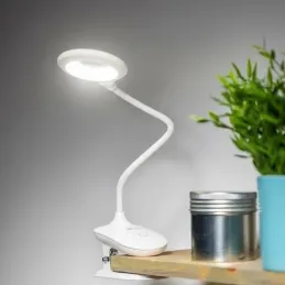 Stolna LED lampa s pričvršćivanjem za stol 4W ALBO / Bijela