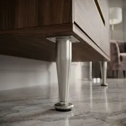 Namještajna nožica EUROPE / Krom saten