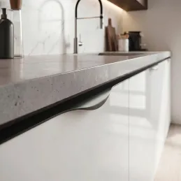 Ručka za rub vrata PABLO / Crna mat završna obrada