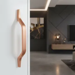 Ručka za ormar LONG / Brušeni bakar