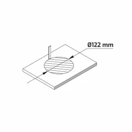 Izvlačna električna utičnica MULTIBOX 4x 230V + 2x USB + 2x RJ45 / Bijela