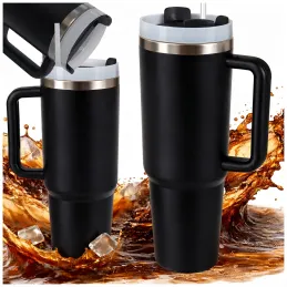 Termo čaša za piće TROPHY 1200 ml / Crna
