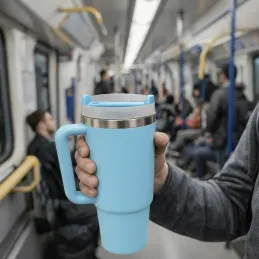Termo čaša za piće TROPHY 1200 ml / Plava