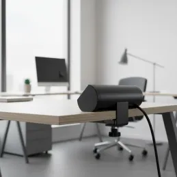 Električna utičnica OFFICE 3x230V + 1xUSB C+A FRANCUSKA / Crna mat