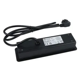 Električna utičnica EUROBOX 2x230V + 1xUSB C+A FRANCUSKA / Crna mat