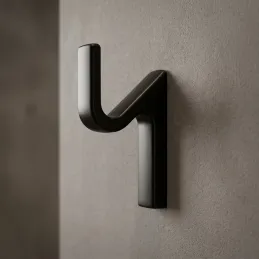 Vješalica ORLEA / Crna mat