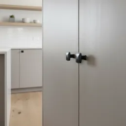 Ručka knopka TULE / Crna mat završna obrada