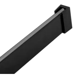 Vješalica šipka 1m SLIM za LED traku s završecima / Crna mat