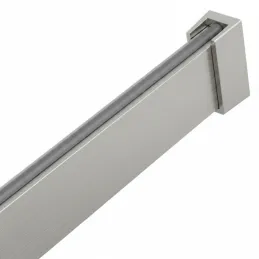 Vješalica šipka 1m SLIM za LED traku s završecima / Aluminij