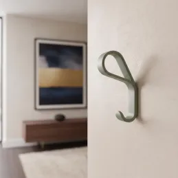 Luksuzna vješalica DROP / Siva