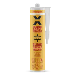 Silikonsko-akrilni brtvilo 280 ml / Prozirno