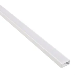Aluminijska letvica ZARIA za LED osvjetljenje s mliječnim poklopcem / Bijela mat