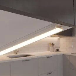Aluminijska letvica ZARIA za LED osvjetljenje s mliječnim poklopcem / Bijela mat