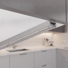 Aluminijska letvica ZARIA za LED osvjetljenje s prozirnim poklopcem / Aluminij