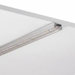 Aluminijska letvica ZARIA za LED osvjetljenje s prozirnim poklopcem / Aluminij
