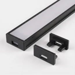 copy of Krajni dio za LED profil ZARIA - s rupom / Bijela mat