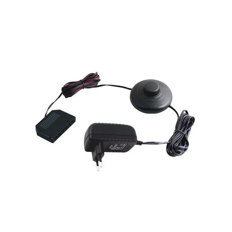 LED Trafo (mrežni adapter) 12V MINI / s izlaznim konektorima i nožnim prekidačem