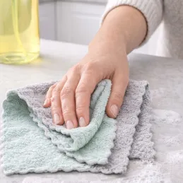 Set od mikrovláknastih krpa TOPCLEAN - 10 kom