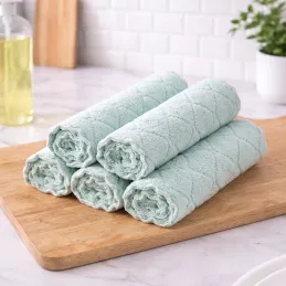 Set od mikrovláknastih krpa TOPCLEAN - 10 kom