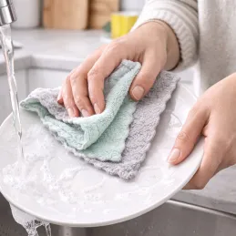 Set od mikrovláknastih krpa TOPCLEAN - 10 kom