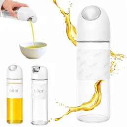 Staklena boca za maslinovo ulje ili ocat s automatskim otvaranjem 510 ml / Bijela