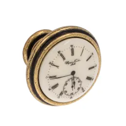 Ručka knopka VIAMO CLOCK / Stara mjedi