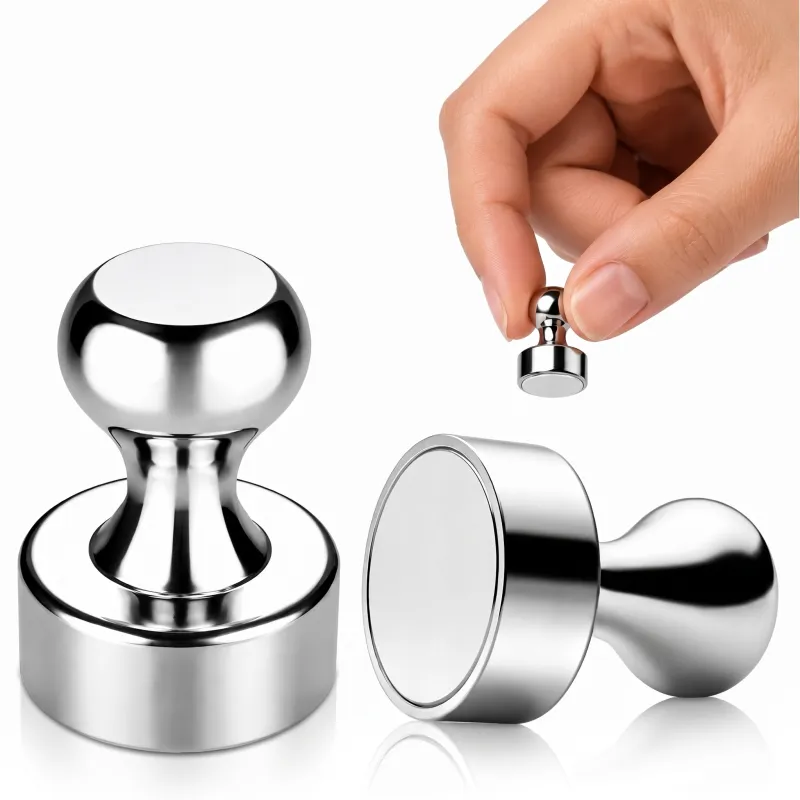 Set od 16 magneta za hladnjak / Krom