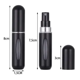 Set 2ks putni raspršivač za parfem COUPLE 5ml / Zlatni