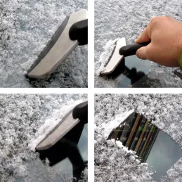 Metalni strugač za snijeg SNOW FIX / Crna