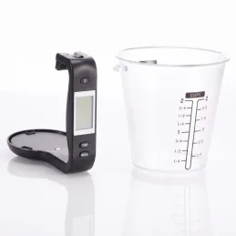 Kuhinjska posuda 600 ml s LCD digitalnom vagom