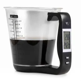 Kuhinjska posuda 600 ml s LCD digitalnom vagom
