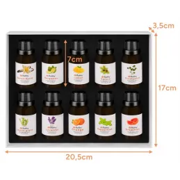 Set od 10 komada mirisnih ulja za aroma difuzore / 15 ml