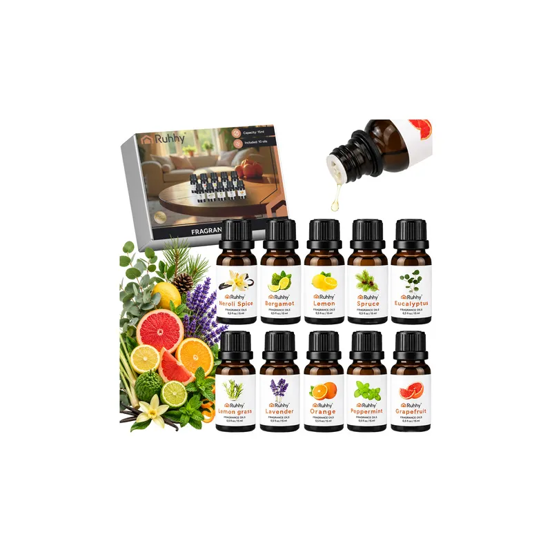 Set od 10 komada mirisnih ulja za aroma difuzore / 15 ml