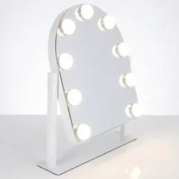 Kozmetičko ogledalo s LED svjetlom LILIANA / Bijela