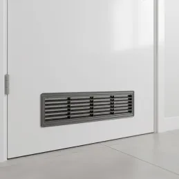 Dvostrana ventilacijska rešetka za vrata 430 x 115 mm / Grafit