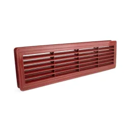 Obostrana ventilacijska rešetka za vrata 430 x 115 mm / Calvados