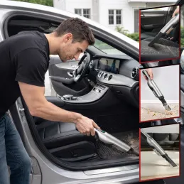 Bežični ručni usisavač ULTRA LUX 100W / Crni