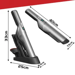 Bežični ručni usisavač ULTRA LUX 100W / Crni
