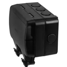 Vanjska električna utičnica GARDENIA SCHUKO 2x230V / Crna mat